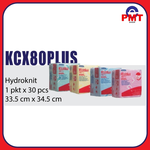 [!!NEW DESIGN!!] WYPALL X80 PLUS ผ้าทําความสะอาดโค้ดสี (30 ชิ้น) KCX80PLUS U-WIPES (25 ชิ้น)