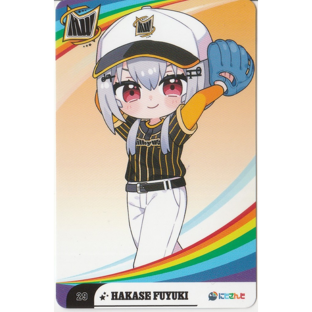 Hololive Nijisanji Friendship Match 2024-2025 การ์ดสะสม Hakase Fuyuki