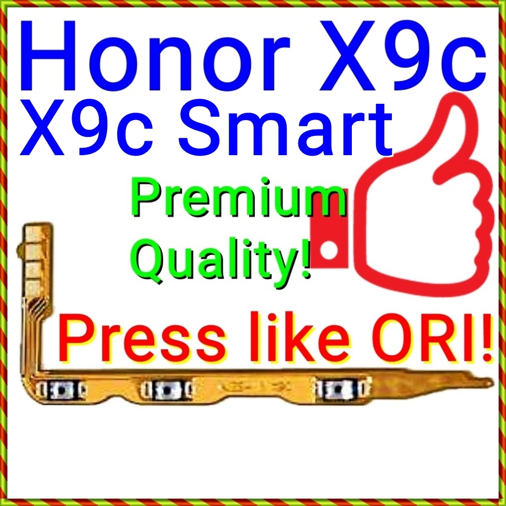 ใหม่ปุ่มปรับระดับเสียงเปิดปิดสวิตช์ Flex Ribbon สําหรับ Honor X9c /X9c สมาร์ท / BRP-NX1 BRC-NX1