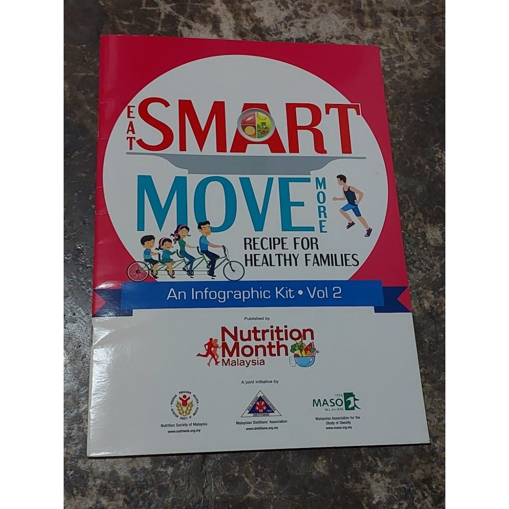 Eat Smart Move More Recipe สําหรับครอบครัวเพื่อสุขภาพ An Infographic Kit Vol 2