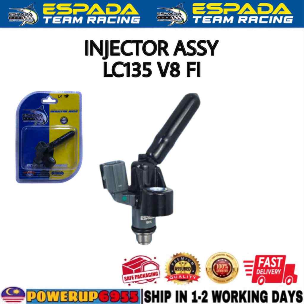 LC135 V8 FI ESPADA INJECTOR ASSY MINYAK PETROL INJECTER YAMAHA LC 135 V8 FUEL INJECTION BDK-E3750-00
