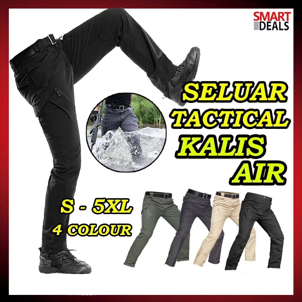 กางเกงเรซินกันน้ํา TAKTIKAL กางเกงทหารทหารยุทธวิธีผู้ชายกางเกงยาว COMBAT LONG TROUSERS