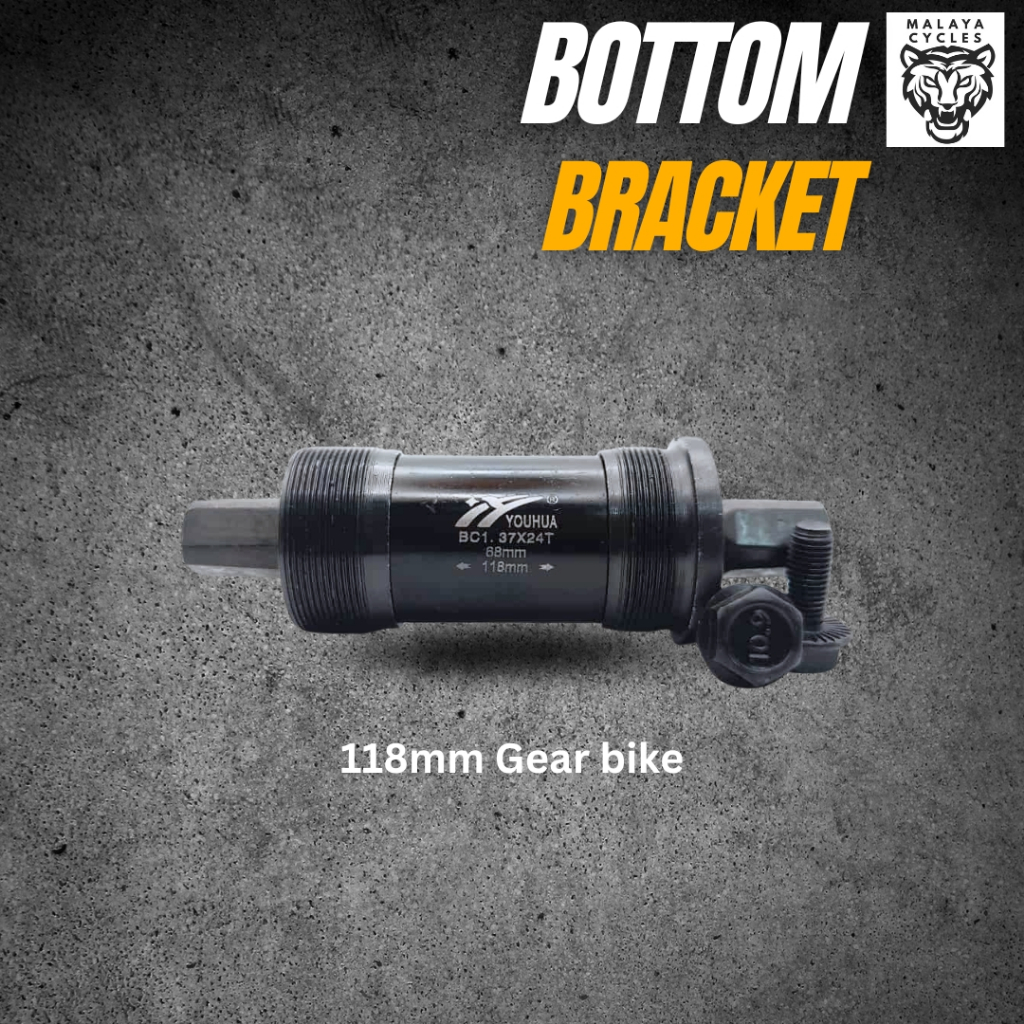 68 มม.จักรยานสแควร์ Taper เกลียวด้านล่างวงเล็บ BB สําหรับ Square Tapered Crankset