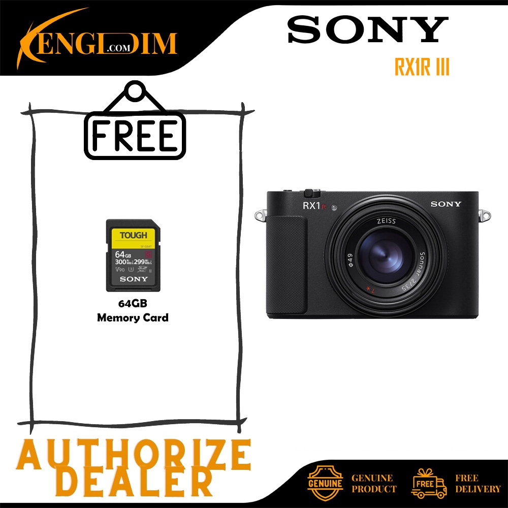 กล้องดิจิตอล Sony RX1R III / RX1RIII / RX1RM3