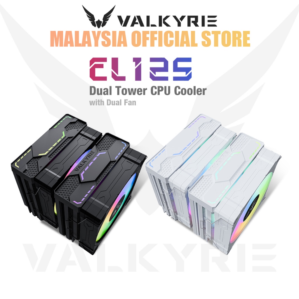 VALKYRIE EL125 DUAL TOWER CPU AIR COOLER