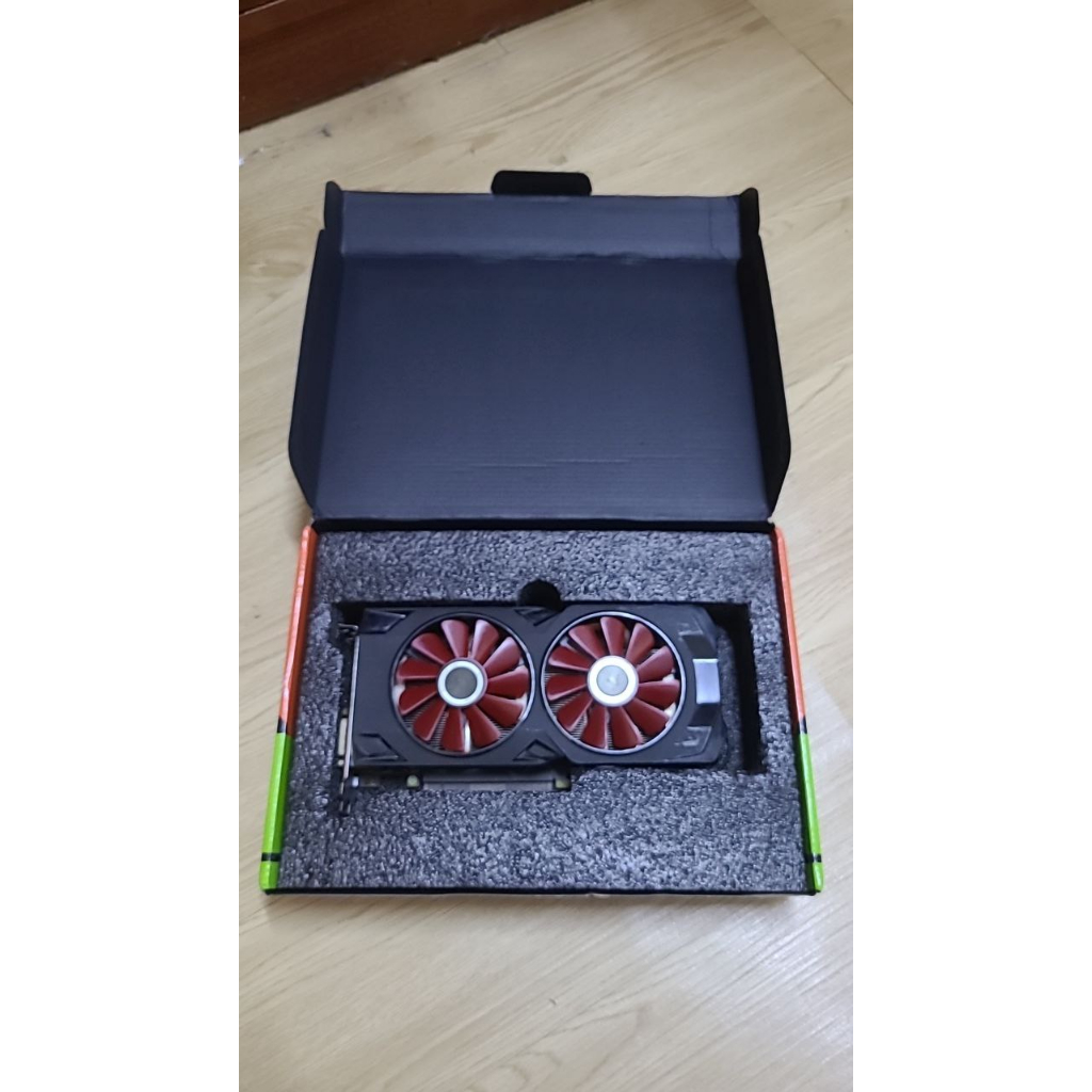 AMXFX RX 580 2048SP Black Wolf 8GB GDDR5 gpu กราฟิกการ์ด (มือสอง)