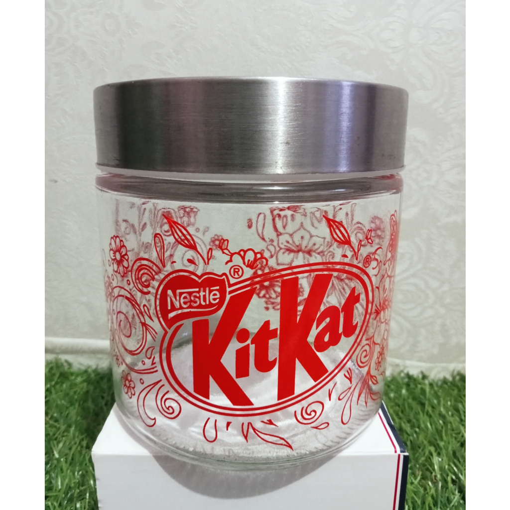 KitKat ขวดแก้ว Balang Kaca KitKat Preloved