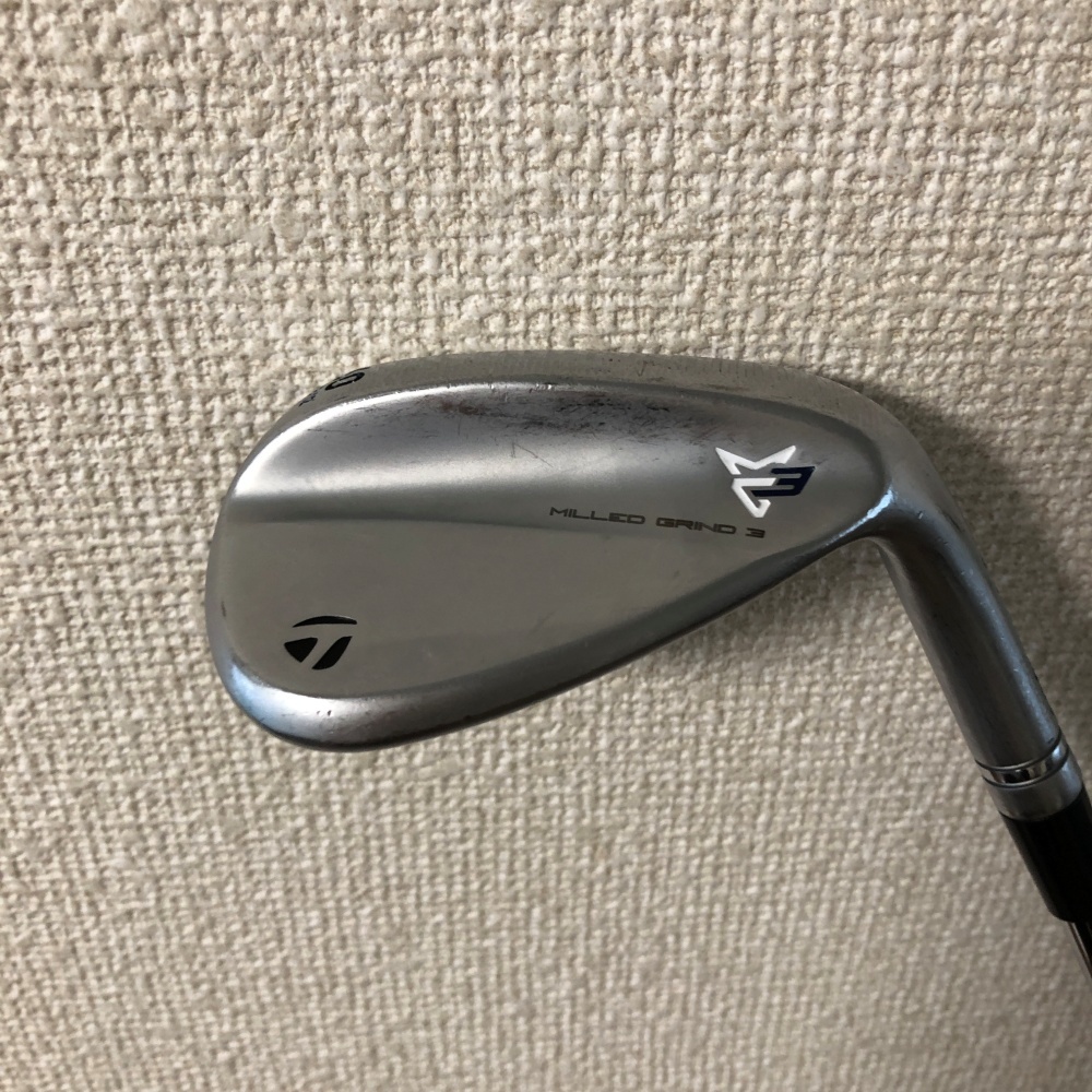 🇯🇵TaylorMade MILLED GRIND3 CHROME Wedge 60-12 Dynamic Gold HT FlexS200 ใช้