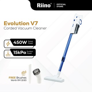 [Upgrade Ver.] Riino Evolution V7 Super Cyclone Corded Vacuum Cleaner Handheld Vakum RO-V7