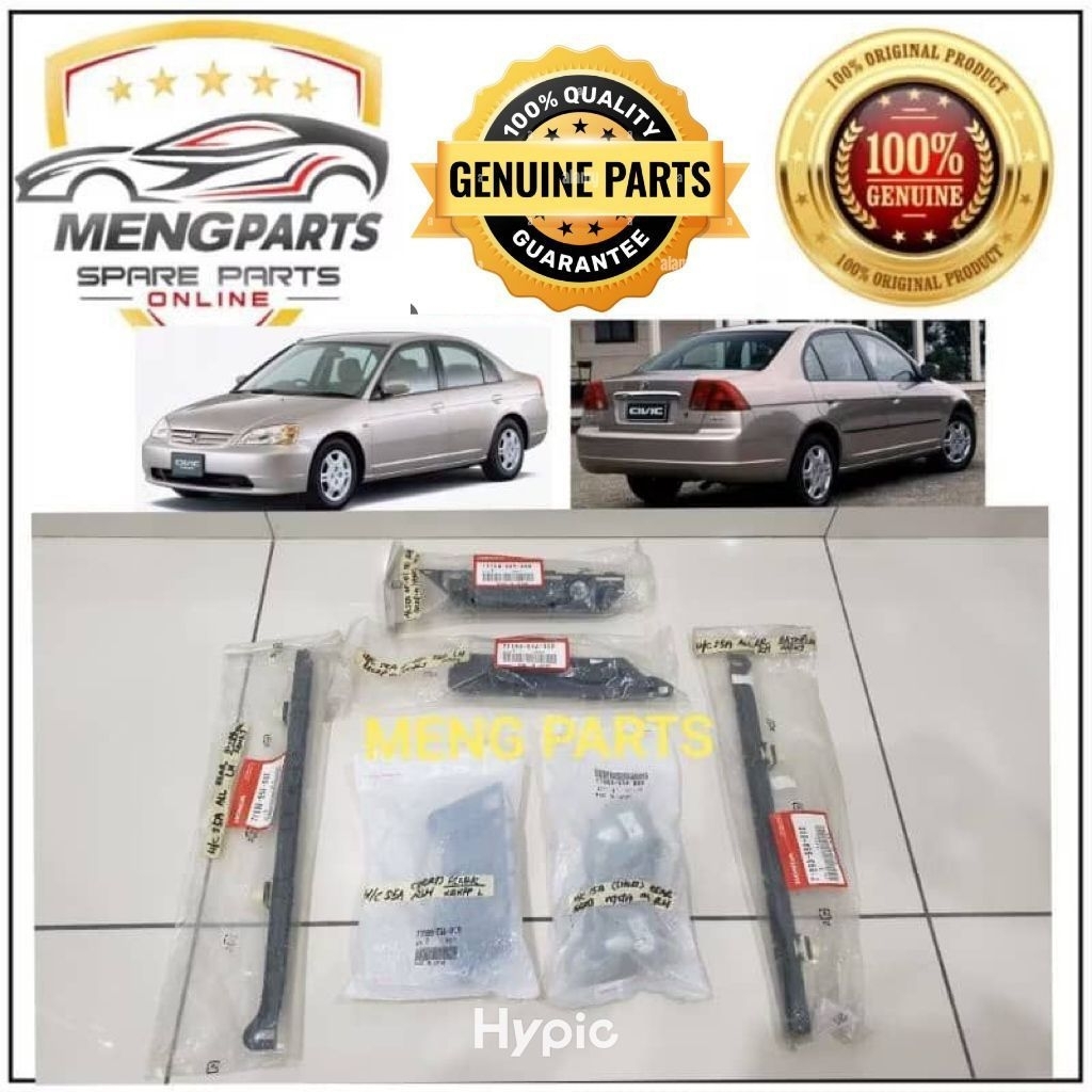 **** CIVIC S5A 1.7 & S5G 2.0 ES & ET 2001Y-2004Y ด้านหน้า BUMBER BRACKET & S5A REAR BUMPER BRACKET
