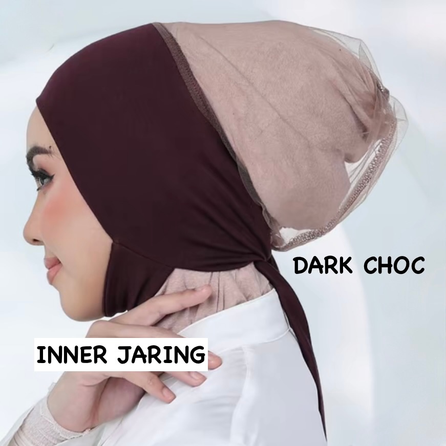 INNER JARING BERDAGU COTTON NET,INNER NECK DAGU ฟรี SAIZ TALI BELAKANG ALYSS,