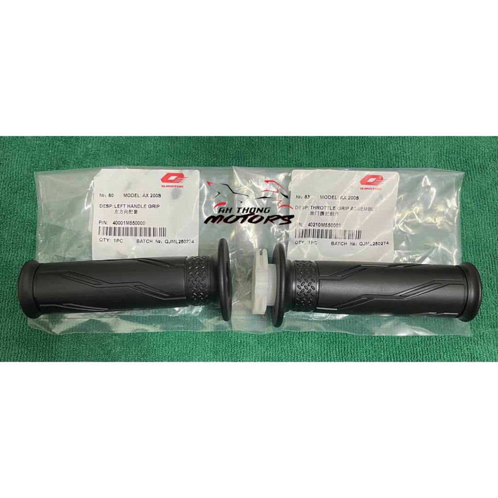 QJMOTOR AX200S Handle Grip ซ้ายหรือขวา (1 ชิ้น) QJMOTOR - 40001M550000 LH - 40210M550000 RH