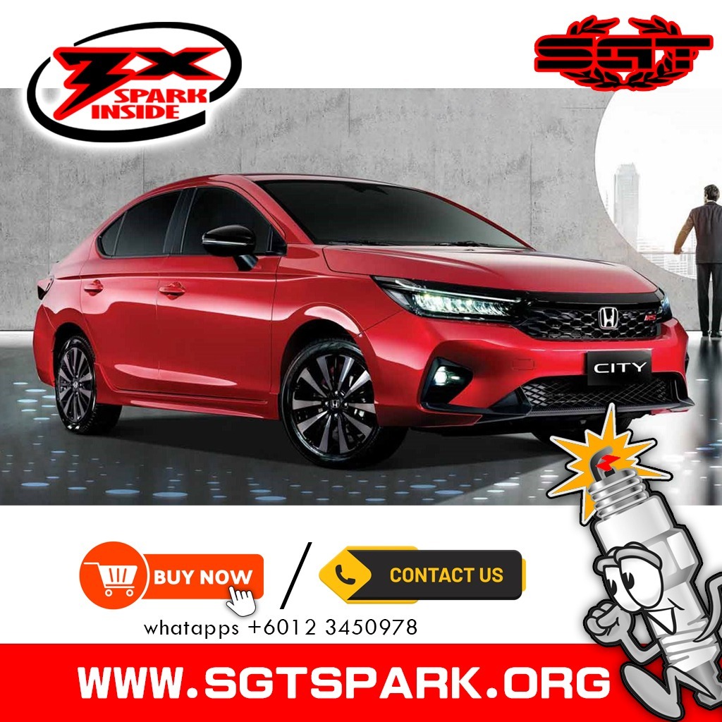 SGT 3X BCPR6EX HONDA CITY GM6 T9A L15Z L15B 2016- 2019 SGT 3X SPARK PLUG 4pc