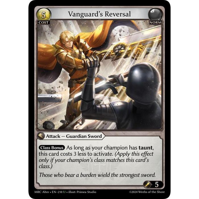 💥 Grand Archive TCG | ย้อนหลังของ Vanguard (U) | EN-210 การ์ดเดี่ยว MRC