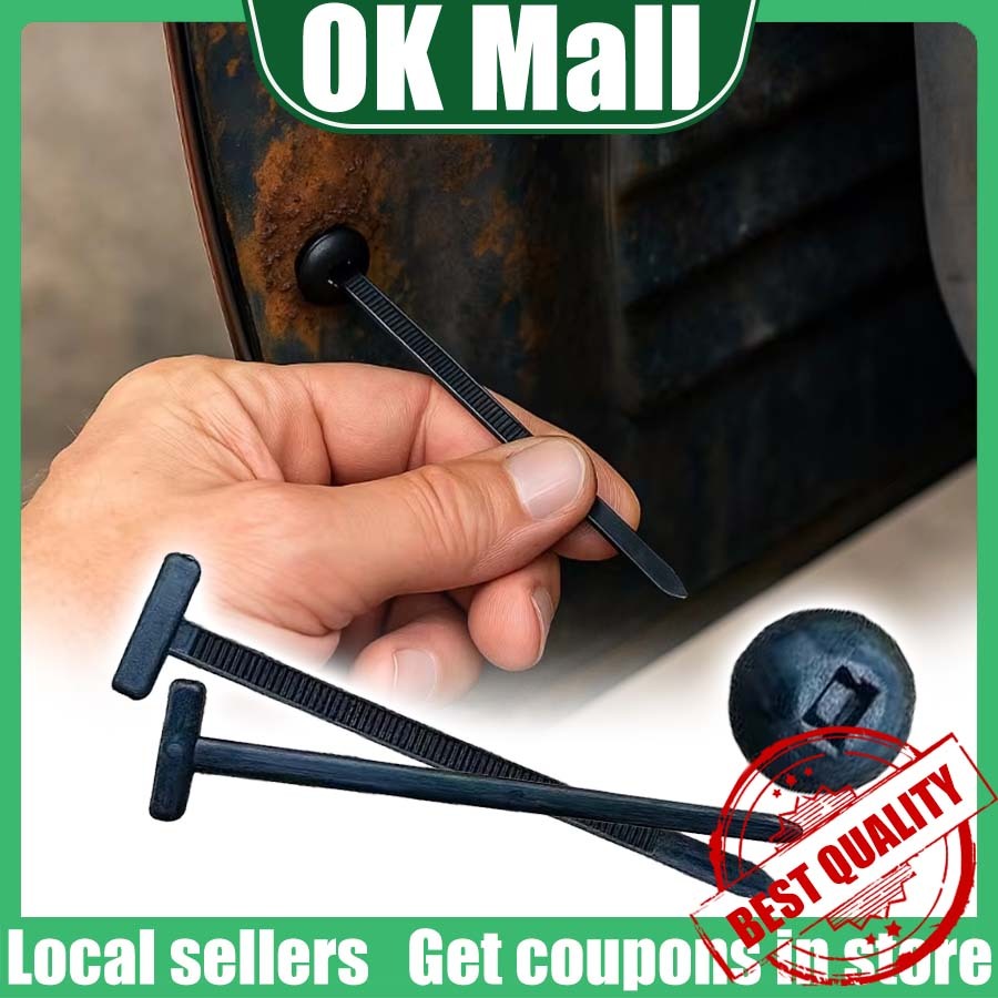 50/100 ชิ้น Heavy Duty ไนลอน Zip Ties/สาย Tie Retainer/Self-Locking สาย Tie Buckle/Zip Tie Fender/รถ