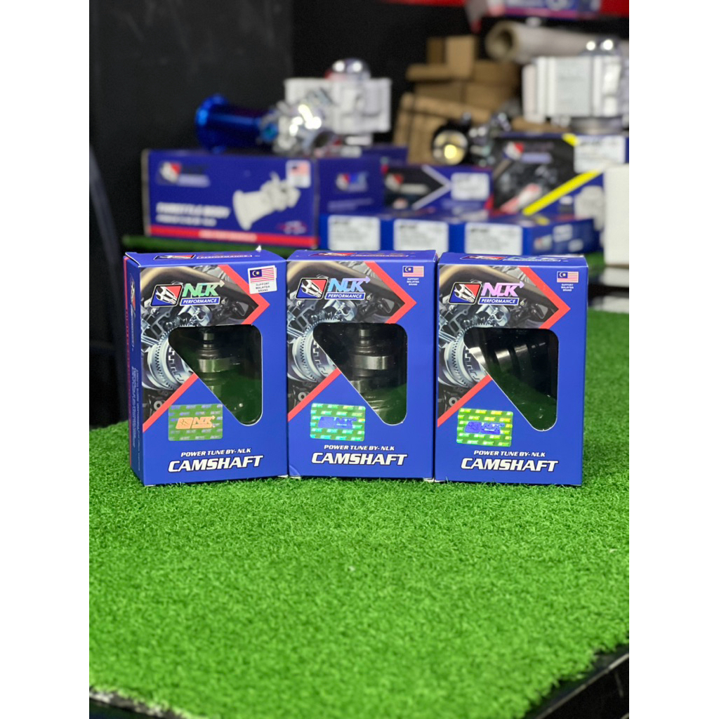 CAMSHAFT พร้อมแบริ่ง NLK PERFORMANCE RACING Y15/LC