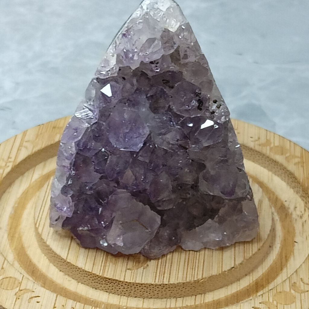 เครื่องประดับ Amethyst geode นางฟ้าคริสตัลคริสตัล