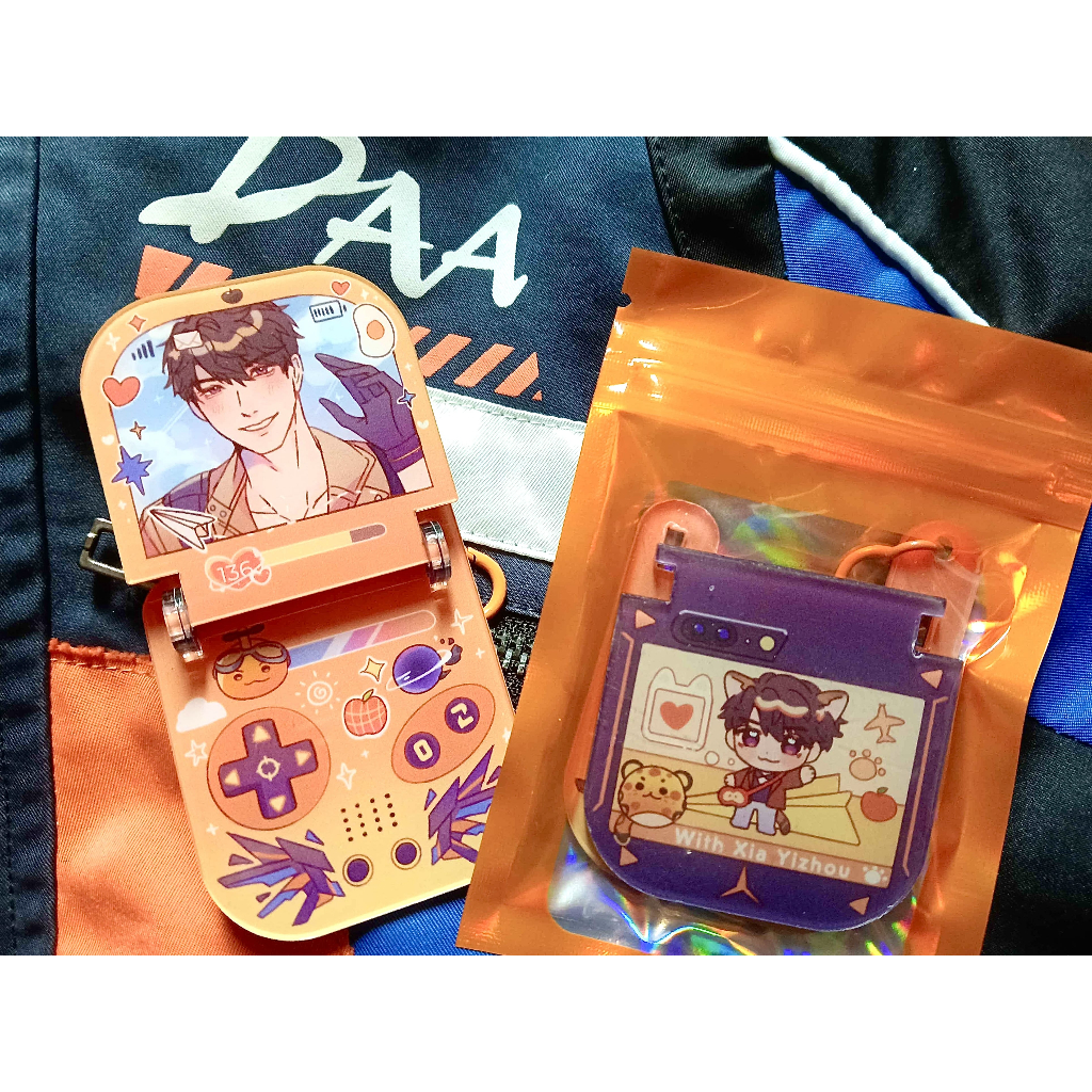 ✧ Love & Deepspace Fan Merch 9cm อะคริลิค Fliphone Rafayel Xavier Zayne Sylus Caleb   ✧ ราคา ถูกที่สุด ดีลบีเคเค แกลเลอรีภาพที่ 7