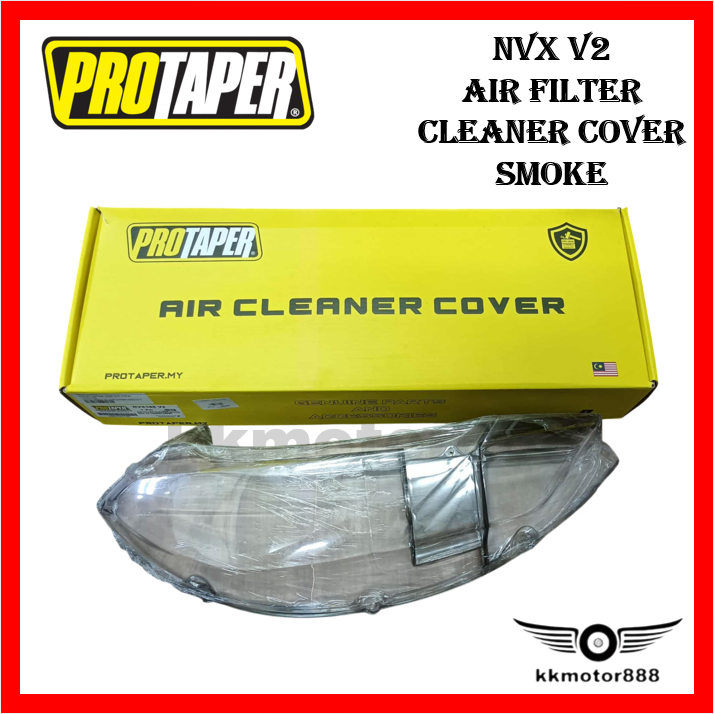PROTAPER NMAX155 V2 / NVX155 V2 / NMAX 155 V2 / NVX 155 V2 ฝาครอบทําความสะอาดกรองอากาศ CLEAR & SMOKE