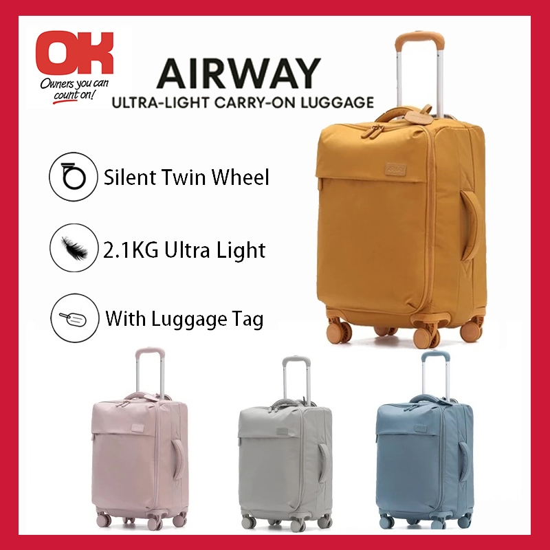 Airway กันน้ํา Oxford ผ้ากระเป๋าเดินทาง Macarons น้ําหนักเบากระเป๋าเดินทาง 360 หมุนล้อ
