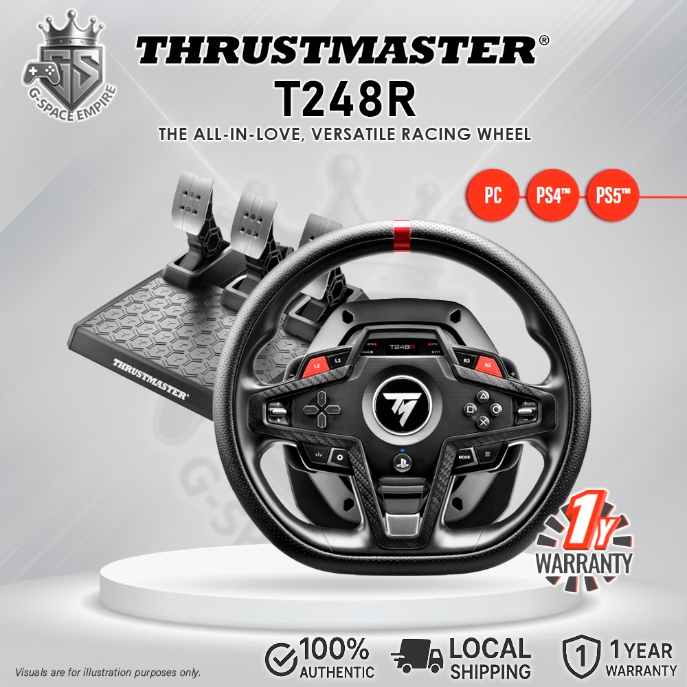 ล้อแข่ง Thrustmaster T248R สําหรับ PlayStation และ PC | ประกัน1ปี