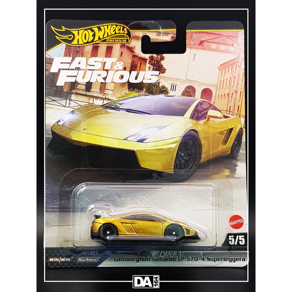 HOT WHEELS Fast & Furious - Lamborghini Gallardo LP 570-4 Superleggera พร้อมตัวป้องกัน