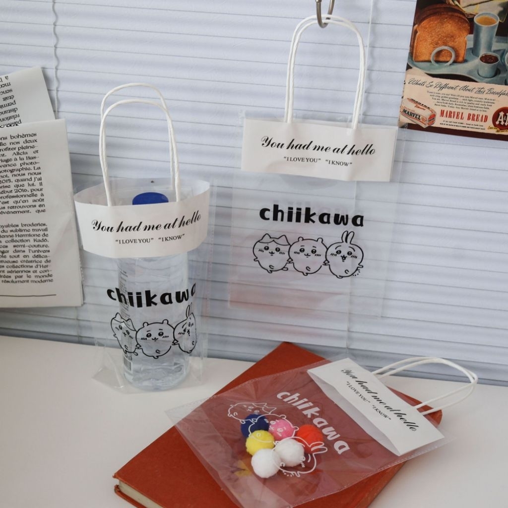 Chikawa Bag Goodies Bag สําหรับเด็กกิจกรรมงานเลี้ยงวันเกิดวันเด็ก Beg Hadiah Hari Jadi Kanak
