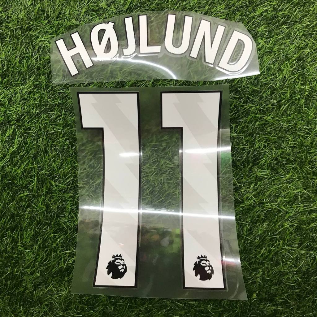 Hojlund 11 ชื่อ+เบอร์+ชุดชื่อสําหรับเจอร์ซีย์ nns
