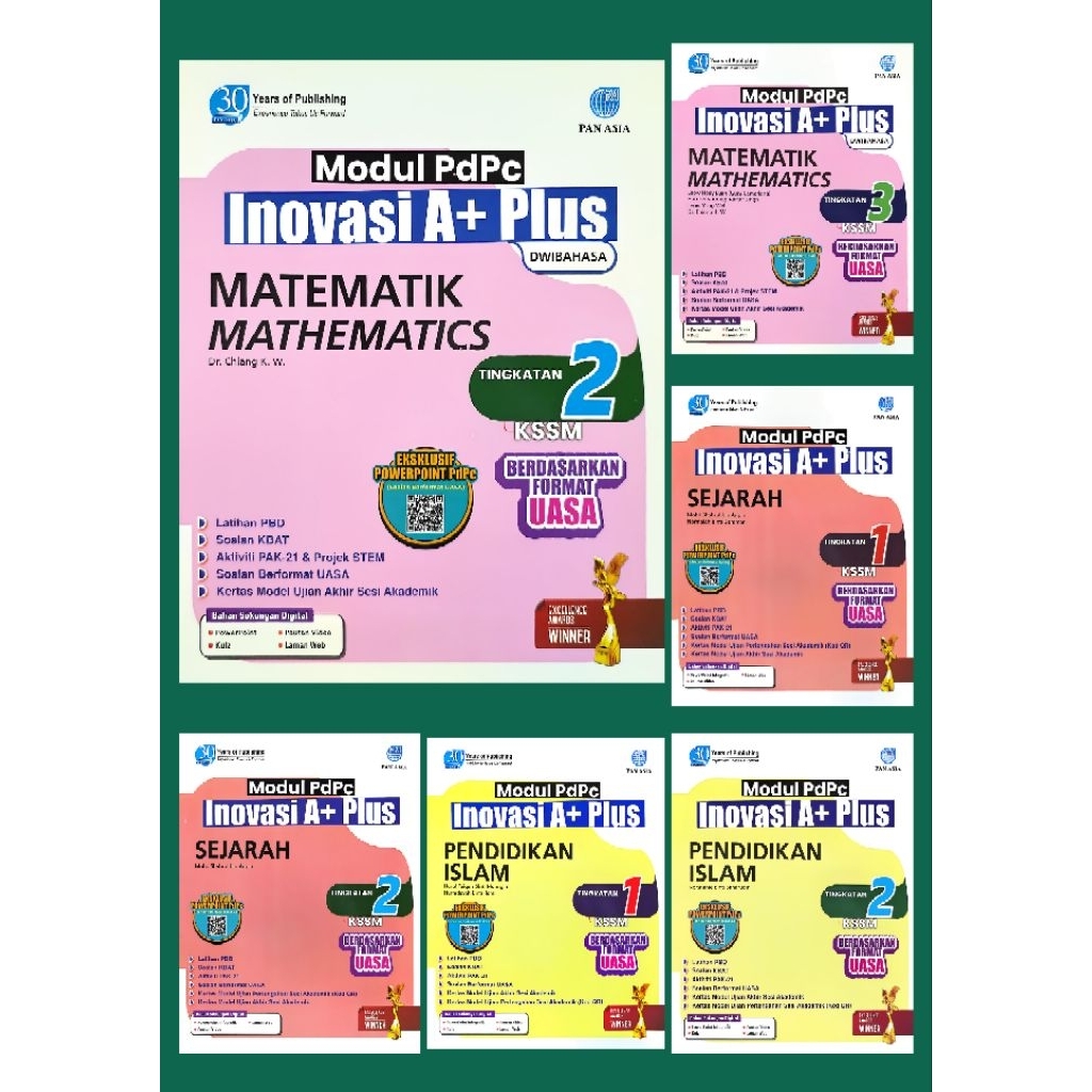 INNOVATION A+ PLUS PdPc MODULE LEVEL 1•2•3•4•5 KSSM (PAN ASIA)
