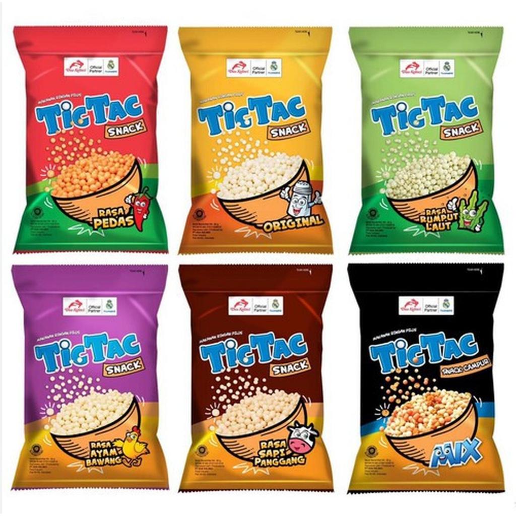 ขนมขบเคี้ยว Pilus TicTac All Variant Tic Tac 14gr Tic Tac