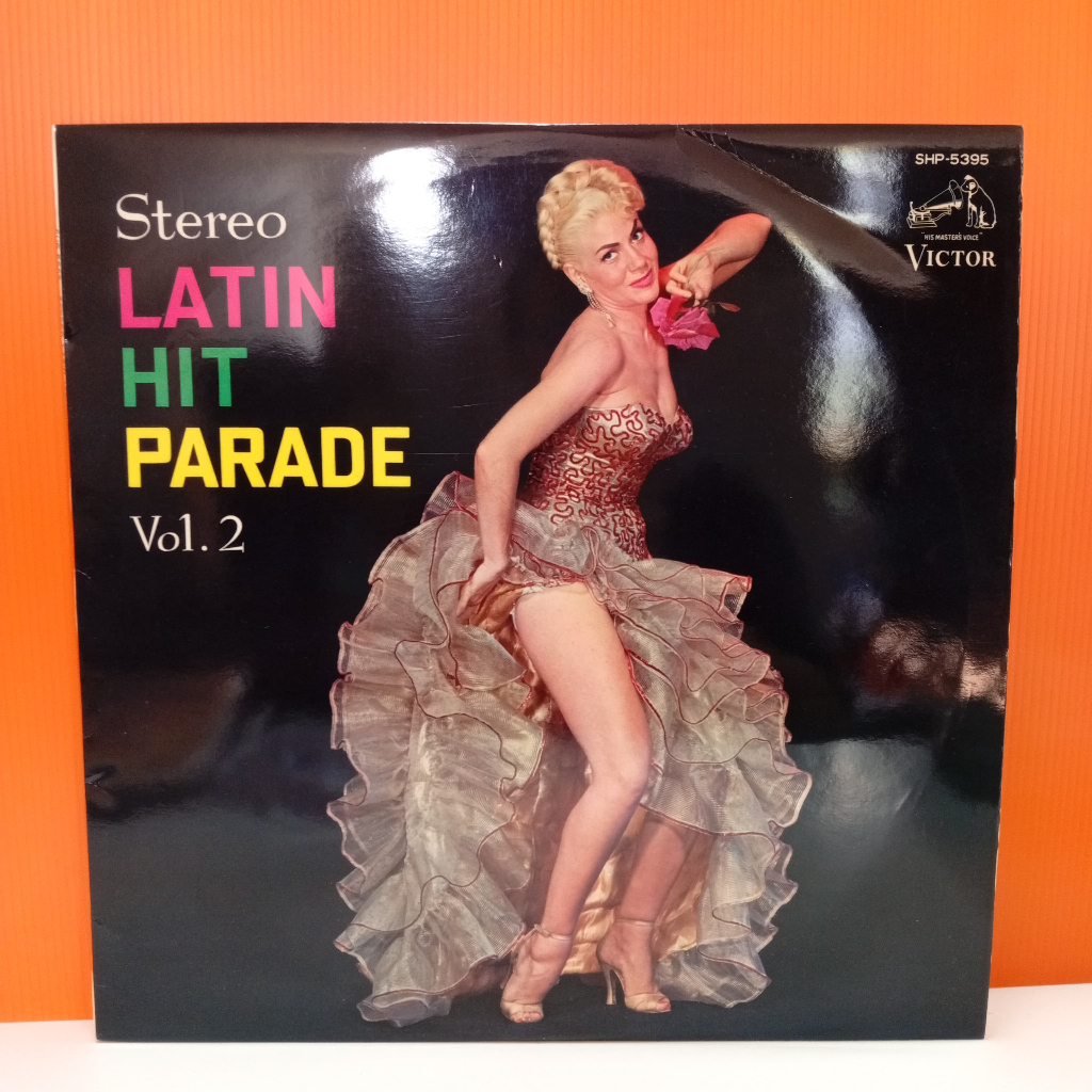 RR28-29 LP TERPAKAI [ LATIN HIT PARADE VOL.2 ] LP มือสอง < G >