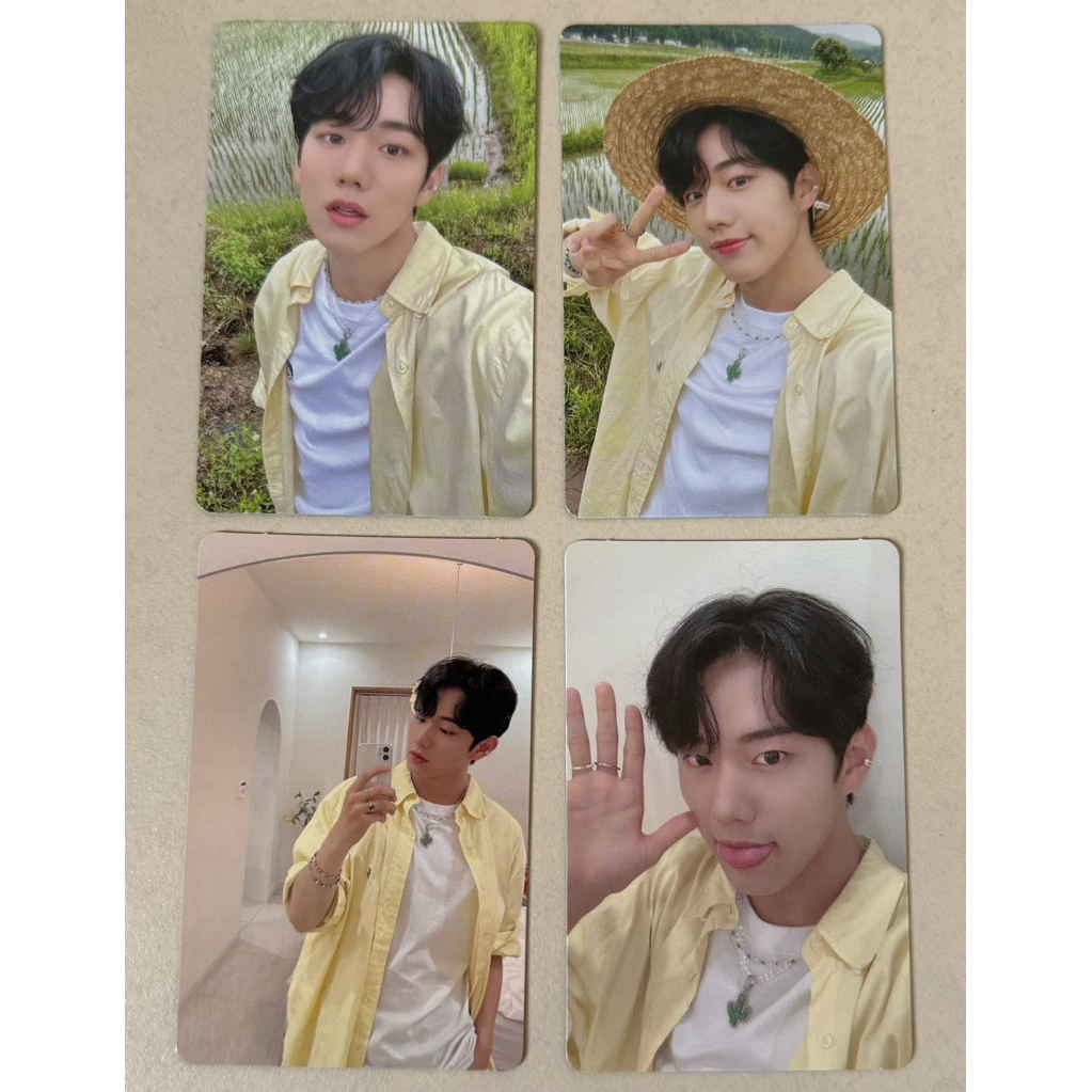 (อย่างเป็นทางการ/มือ) P1harmony Piwon PC Photocard P1ece Membership kit Intak