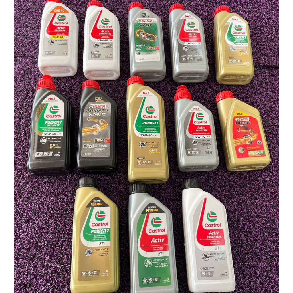 CASTROL 4T/4-AT(SCOOTER)/น้ํามันเครื่อง 2T