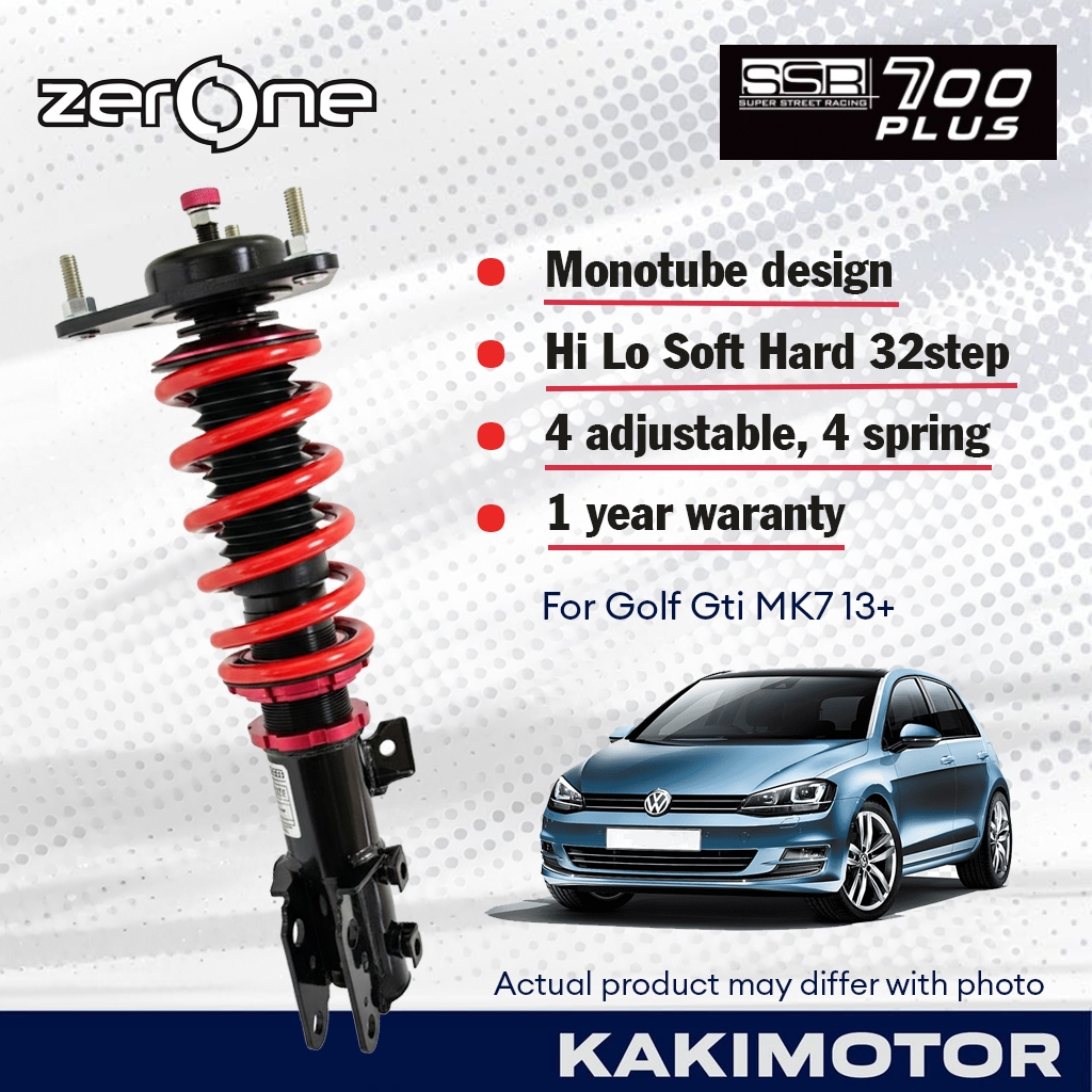 VOLKSWAGEN GOLF MK7 GTI 13+ - ZerOne SSR700 PLUS Hi-Lo Soft/Hard Bodyshift ปรับได้