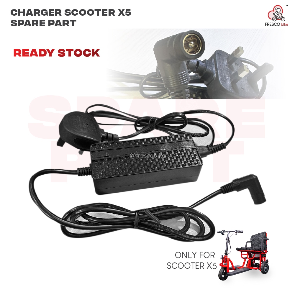 FRESCO Scooter X5 Charger 29.4V 2A อะไหล่ – ใช้งานร่วมกับสําหรับสกู๊ตเตอร์ X5