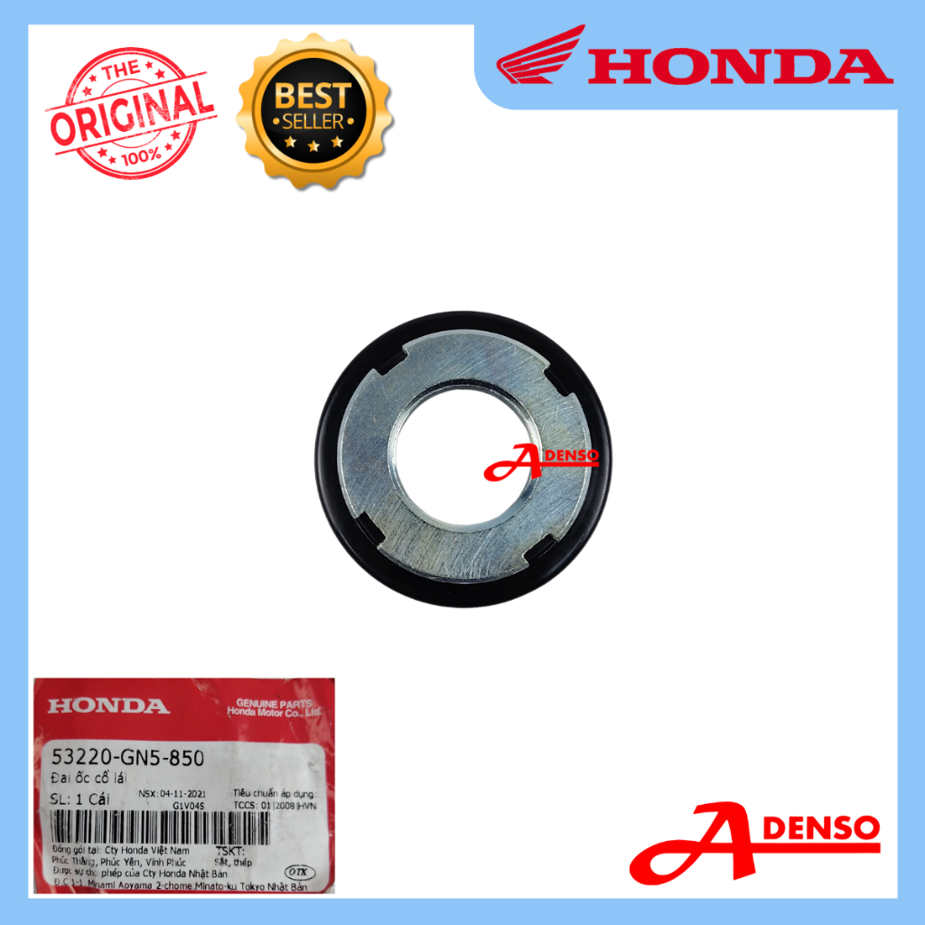 ADV150 STEERING THREAD, NUT TOP (ORIGINAL100%HONDA) 53220-GN5-850