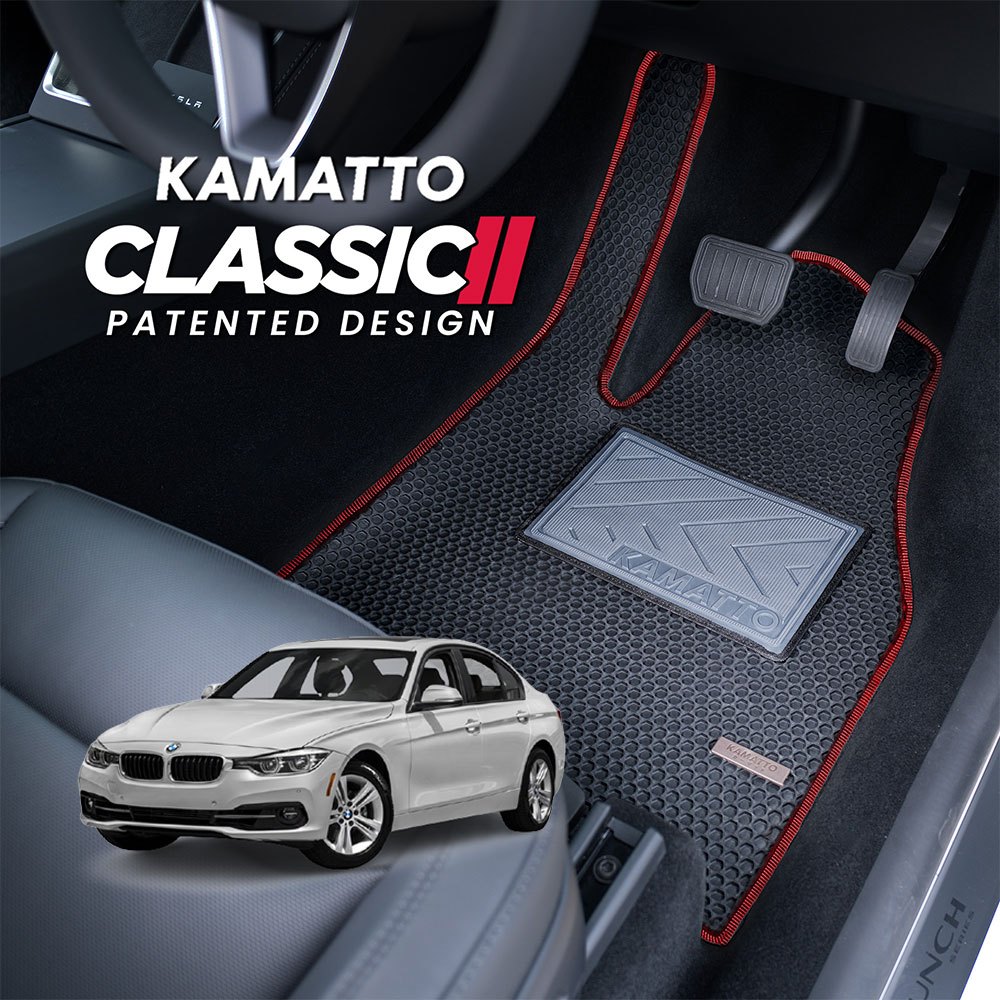 Kamatto Classic BMW 3-Series F30 2012 - 2018 พรมปูพื้นและพรมรถยนต์