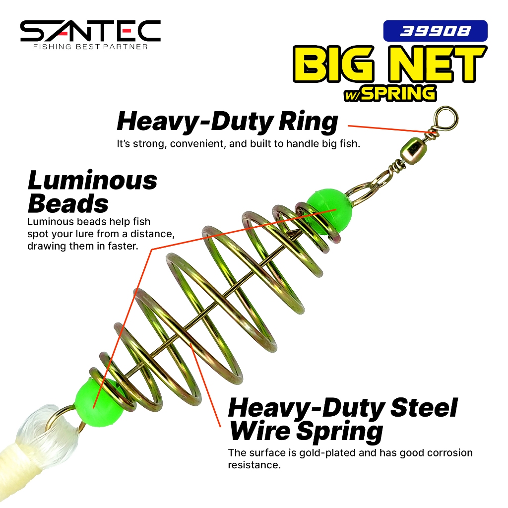 SANTEC - ตาข่ายใหญ่พร้อม SPRING / รูปที่ 5
