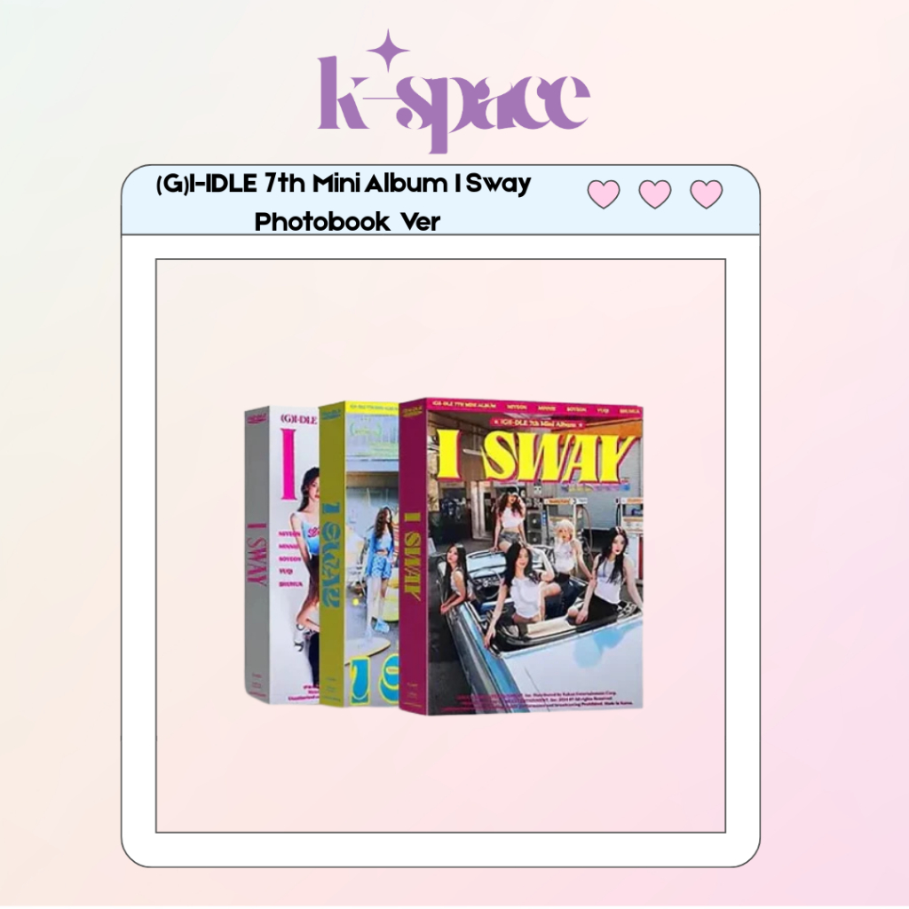 (G)I-IDLE 7th Mini Album I Sway Photobook Ver