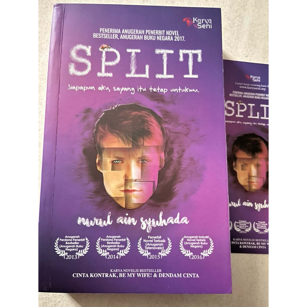 Preloved Novel Split Nuru Ain Syuhalda