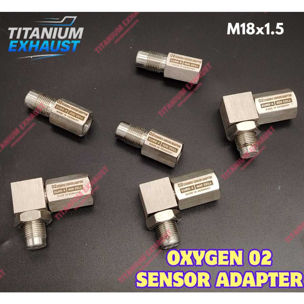 OXYGEN O2 CERAMIC SENSOR ADAPTER *0 DEGREE / 90 DEGREE* ️‍ EURO 4 400 เซลล์เซรามิค