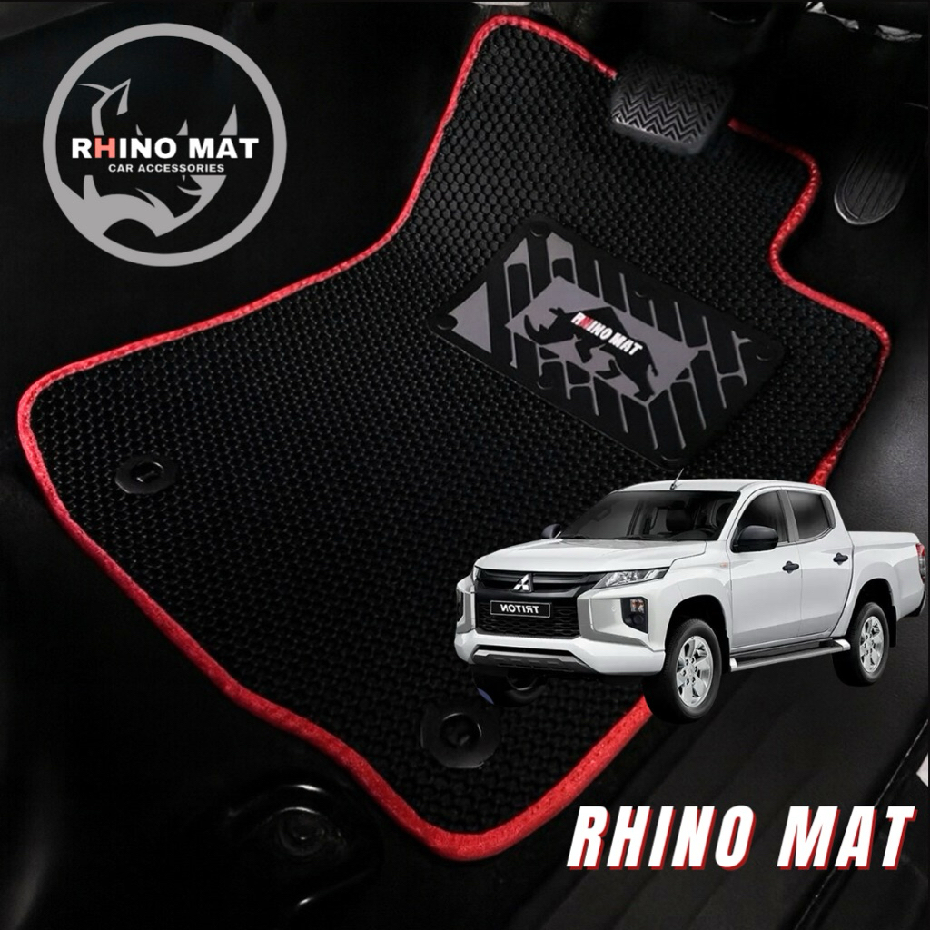 Rhinomat Classic Mitsubishi Triton 2020-ปัจจุบัน พรมปูพื้นรถยนต์และพรม