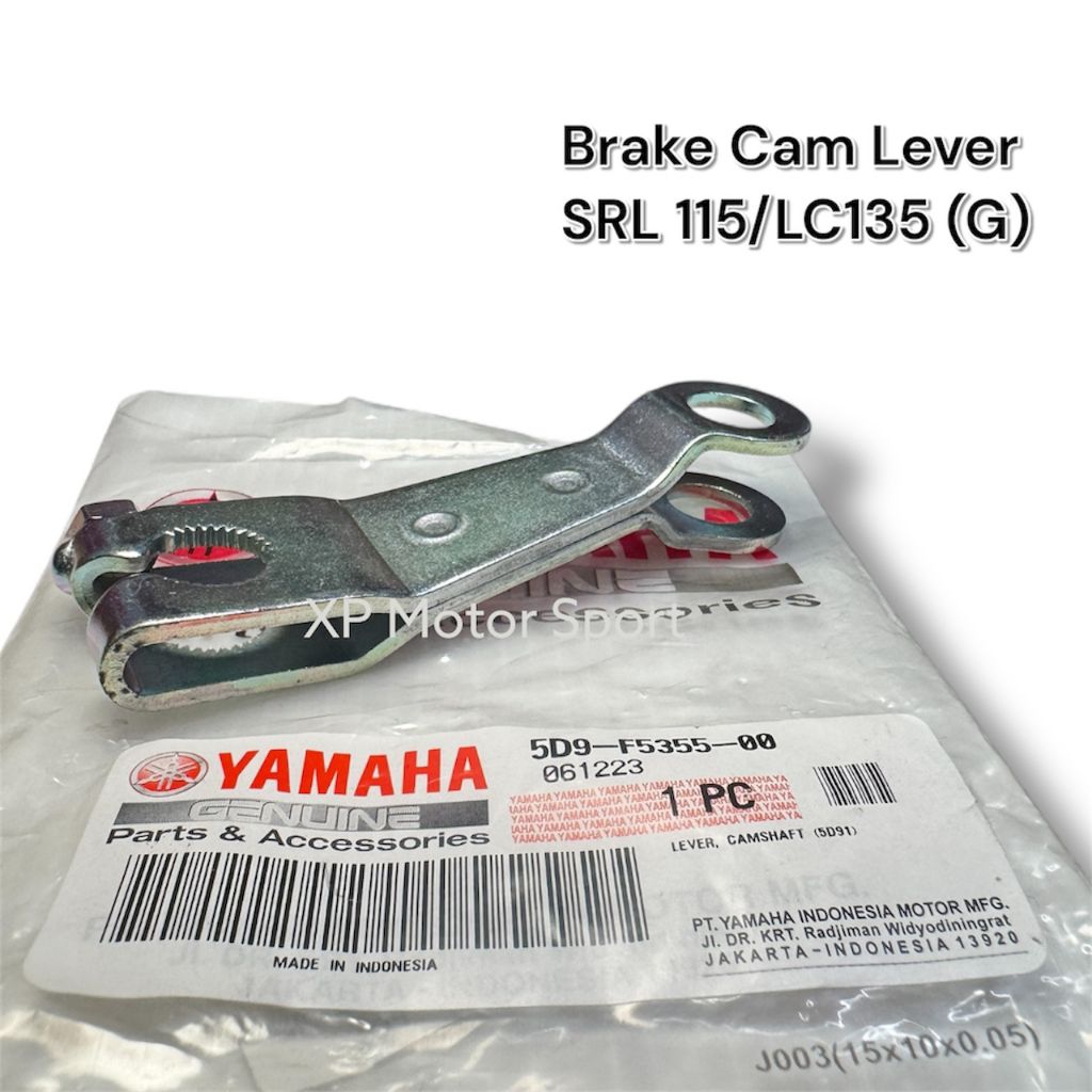 Y110 SS Lagenda 110 Z ZR LC135 V1-V7 Y110SS เบรค Cam Lever Break Belakang Kaki ขา 5D9-F535-00 Yamaha