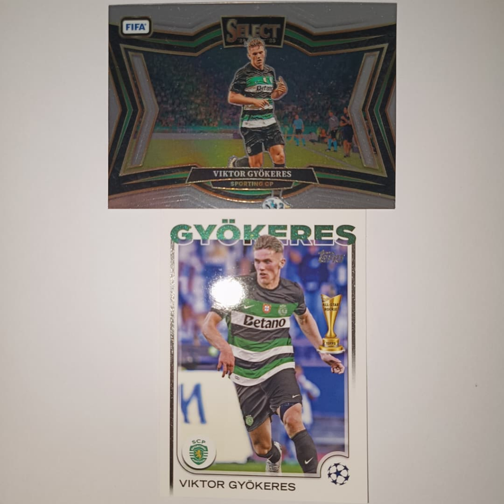 Viktor Gyokeres Panini Topps การ์ดฟุตบอล Sporting CP Arsenal Sweden