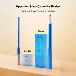 เอนมี่ ชุดปากกามาร์กเกอร์สีอะคริลิคพร้อมปลายคู่
