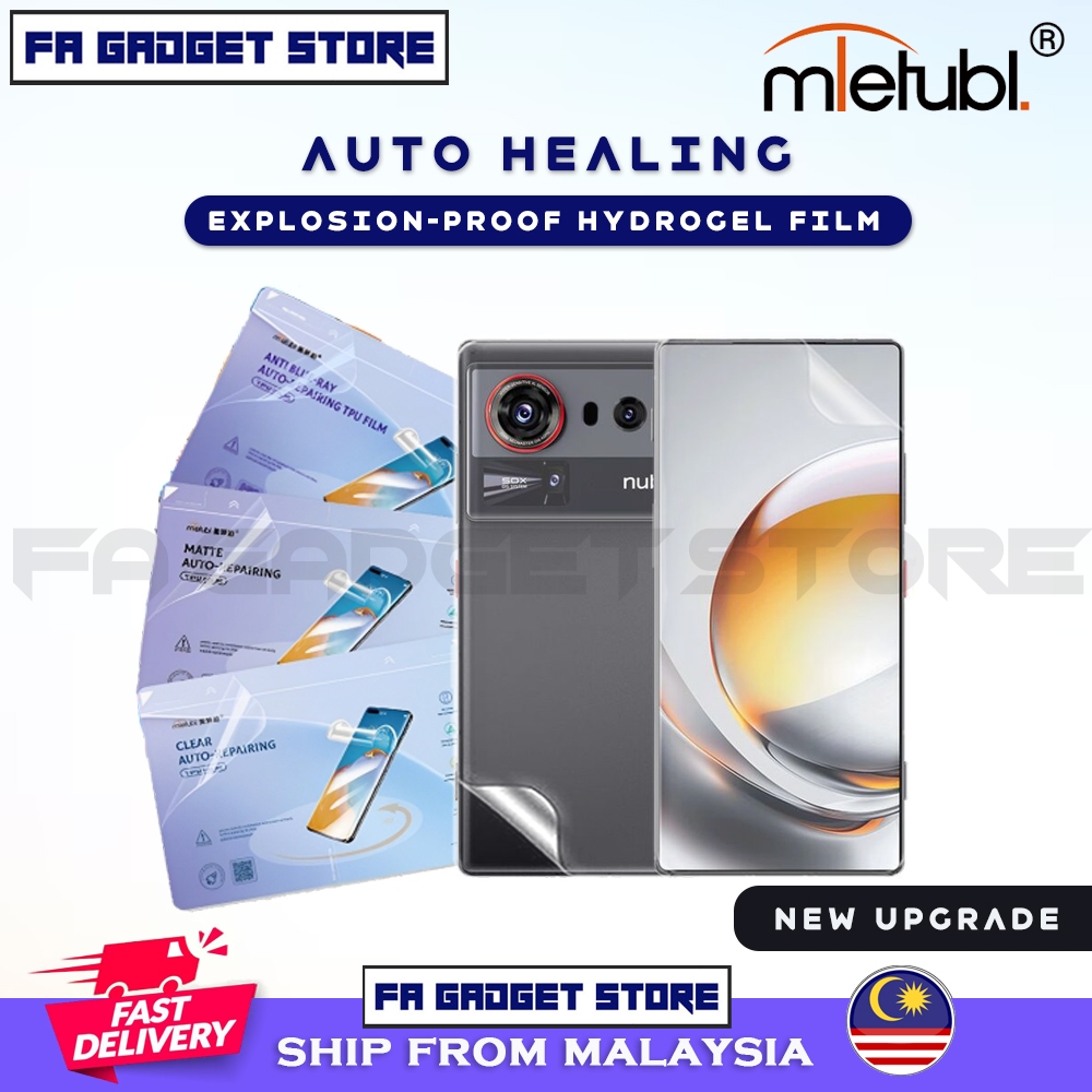 Auto Healing ระเบิดป้องกันฟิล์ม Soft Hydrogel ป้องกันหน้าจอ Nubia Z80 Ultra Z70 Z60 Z50S Pro Z50 Z40