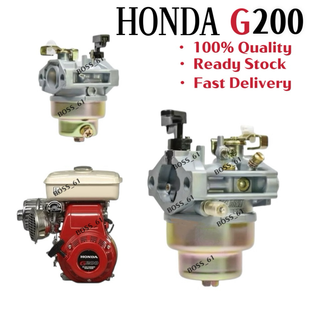 Honda G200 G150 เครื่องยนต์เบนซิน Carburator BIG DINT Pam Air Honda G200