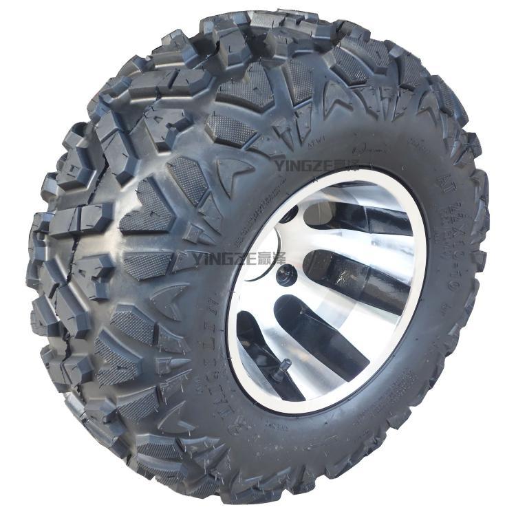 ยาง ATV Siap ขอบ 10 inci 22x10 ขอบอลูมิเนียม All Terrain PCD 110