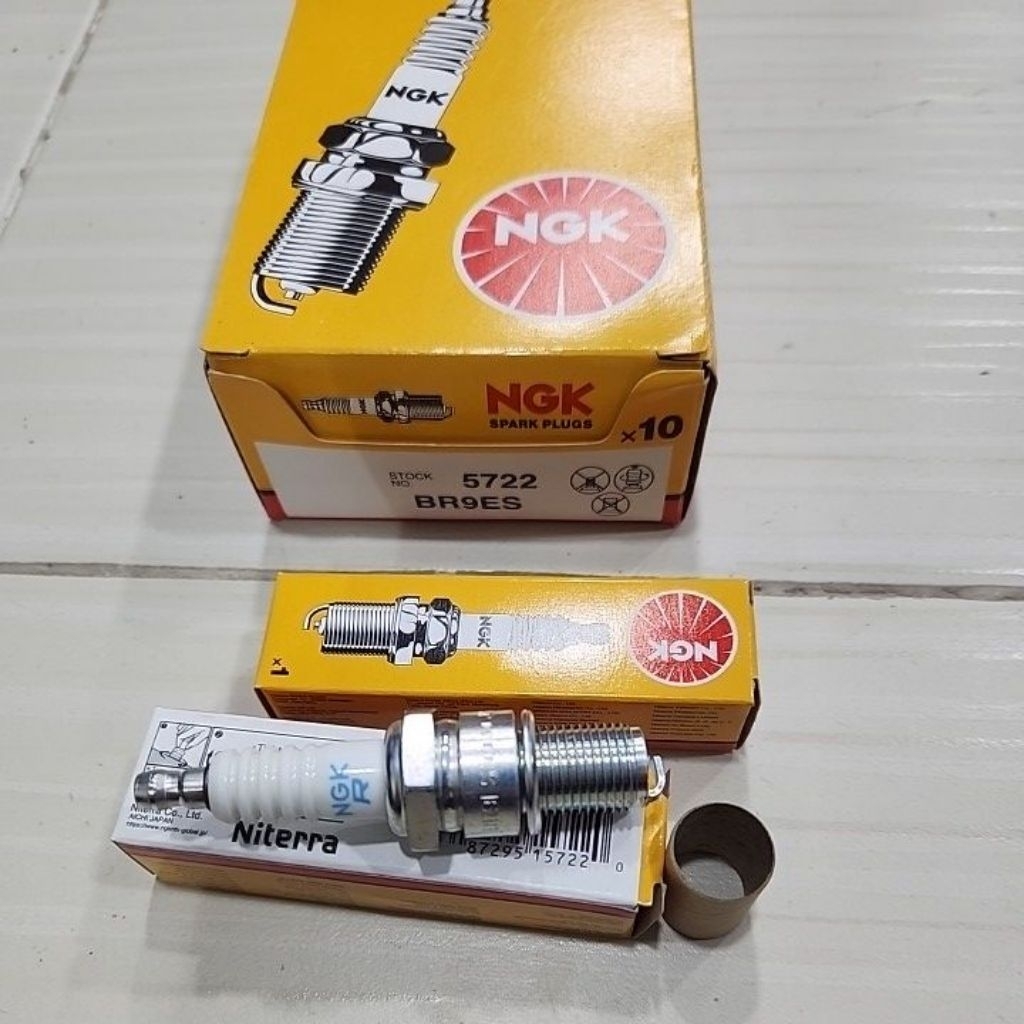 1 ชิ้น NGK R PLUG BR9ES no. 5722