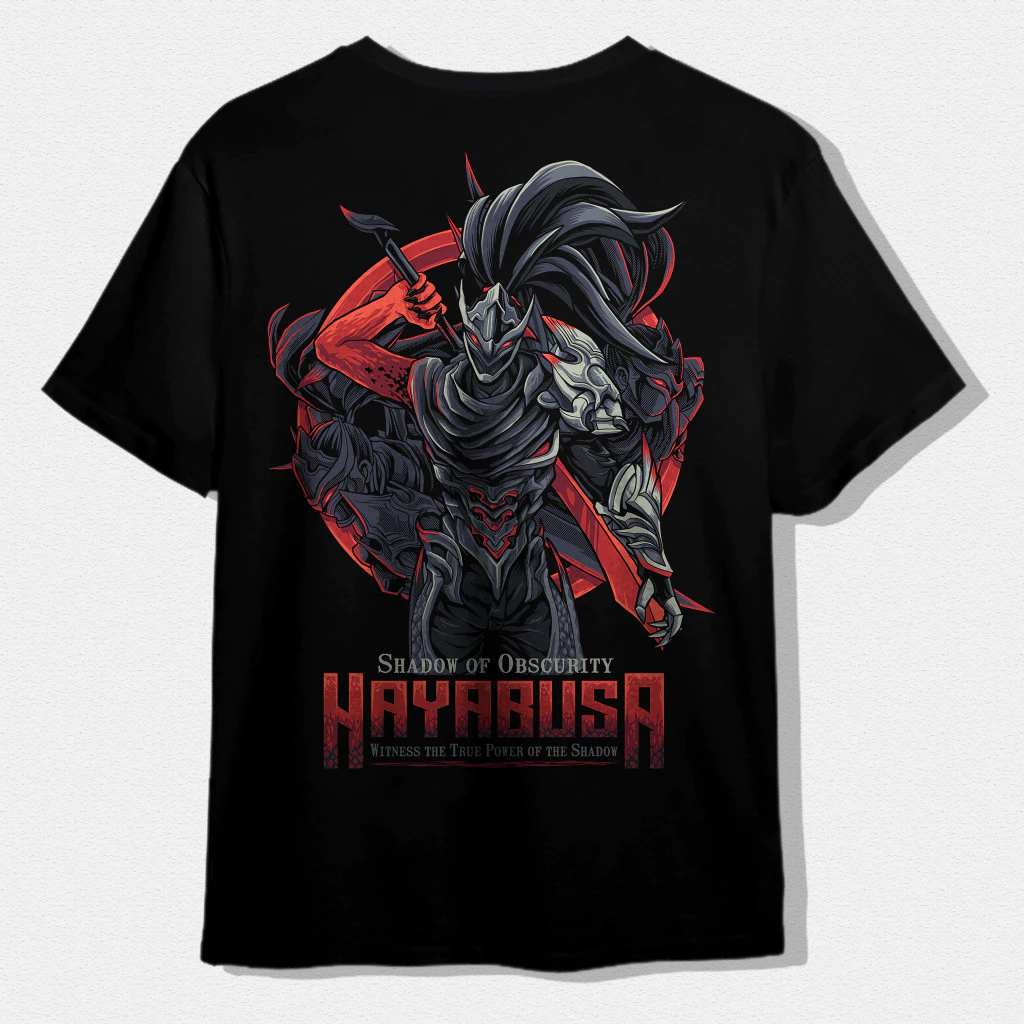 MLBB เกมเสื้อยืดแขนสั้นรอบคอ 100% ผ้าฝ้ายพรีเมี่ยม 180GSM S ถึง 5XL UNISEX